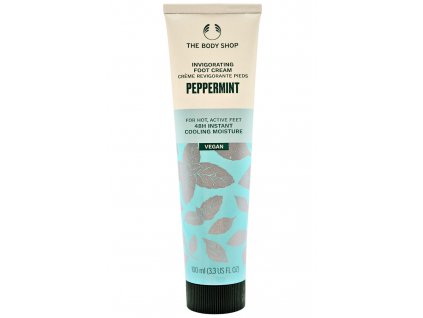 The Body Shop Krém na suché nohy Peppermint 100 ml