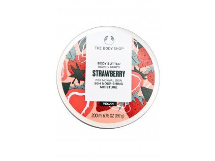 The Body Shop Tělové máslo Jahoda 200 ml