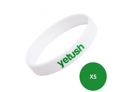 Yetush Smooth Citronella náramek s citronelou XS - Bílý