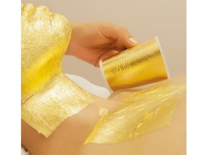 Zlaté plátky 24 kt – na tvár 8×8 cm 12 ks:bal.