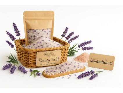 Levandulova salt bile pozadi