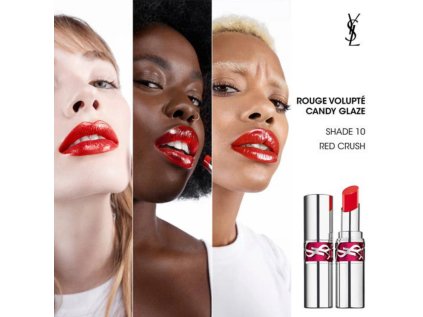 YSL rtěnka - 10 red crush