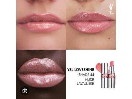 YSL loveshine mini rtěnka  - 44 nude lavalierre