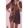 Huda saténové/polyester pyžamo M/L