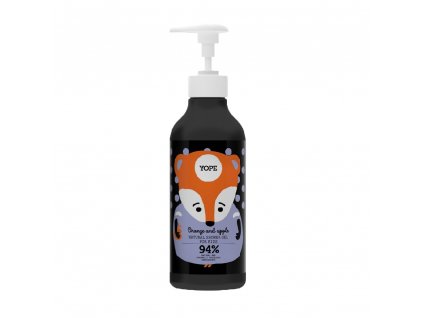 Yope shower gel for kids Orange and Apple 400ml