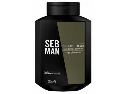 Sebastian professional Sebman THE MULTITASKER 3 IN1 BEARD, HAIR & BODY WASH 250 ml