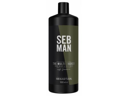 Sebastian professional Sebman THE MULTITASKER 3 IN1 BEARD, HAIR & BODY WASH 1000 ml