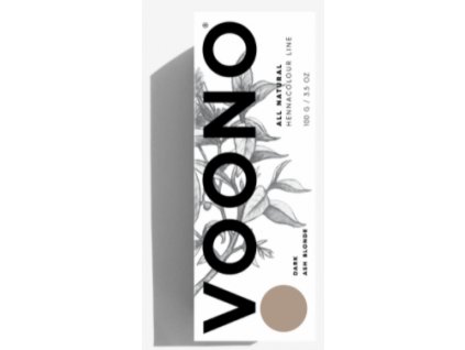 Voono Henna Dark Ash Blonde přírodní barva na vlasy 100g