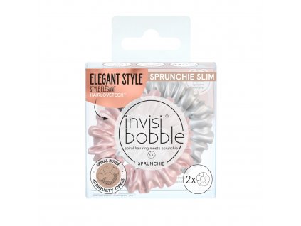 invisibobble sprunchie slim bella chrome