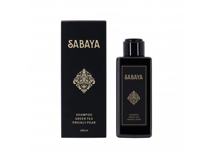 Sabaya šampon zelený čaj a opuncie 250 ml