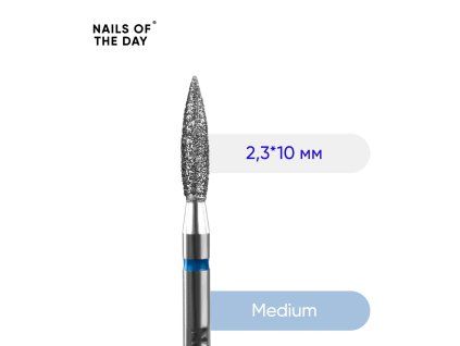 Frezy 2,3 10 mm Medium