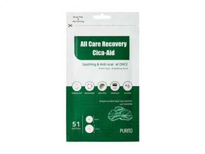 Purito All care recovery náplasti na problematickú pleť 51 ks