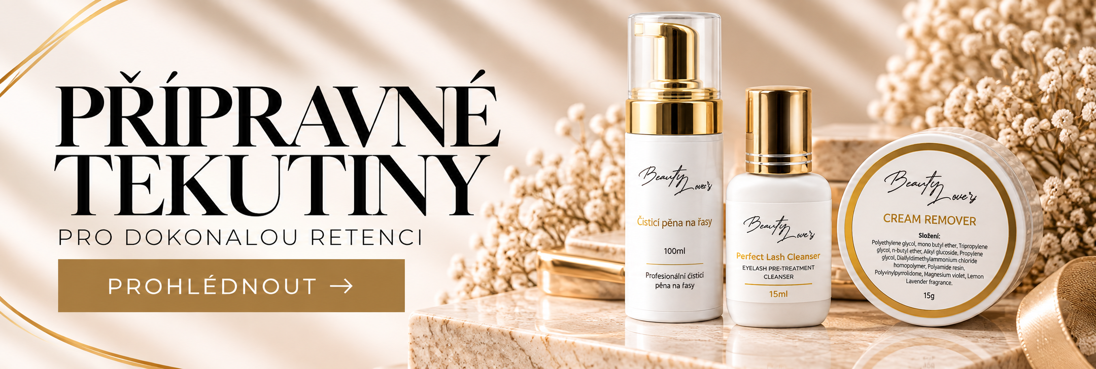Přípravné tekutiny BeautyLovers