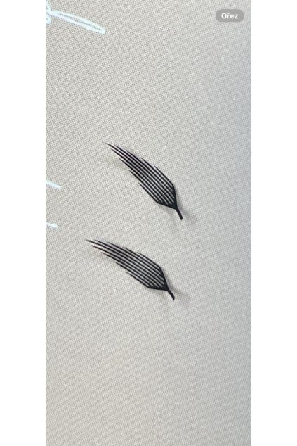 Trendové Airy vějířky