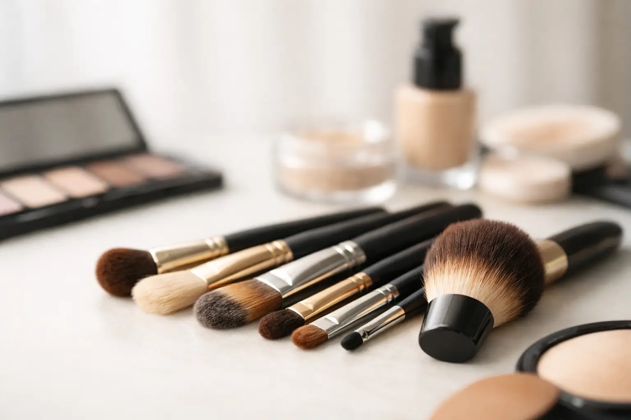 Jak vybrat štětce na makeup bez chyb