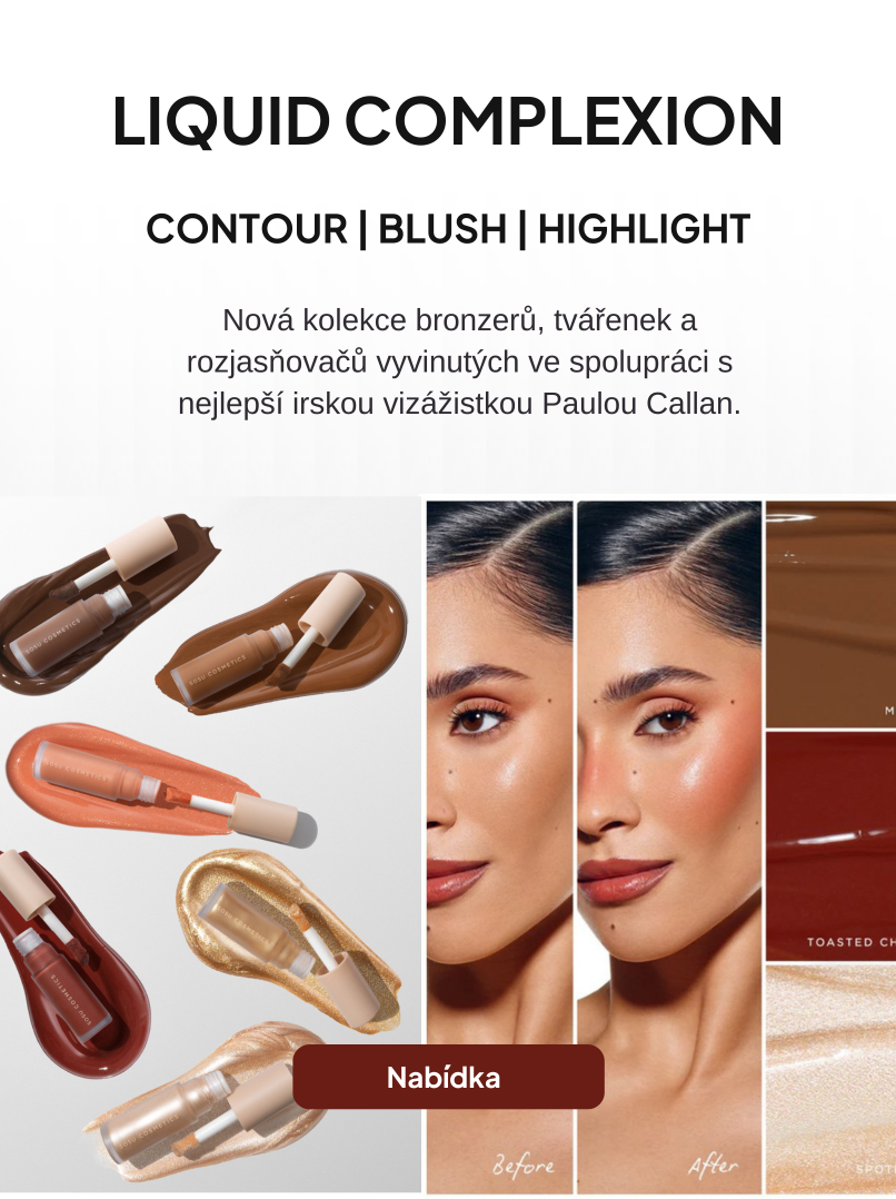Liquid Complexion kolekce bronzerů, tvářenek a rozjasňovačům