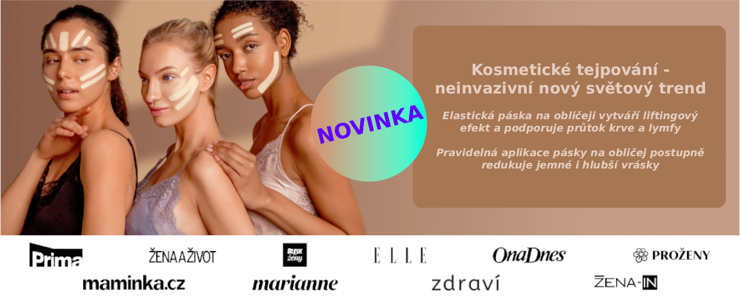 CuraTape kosmetické tejpy