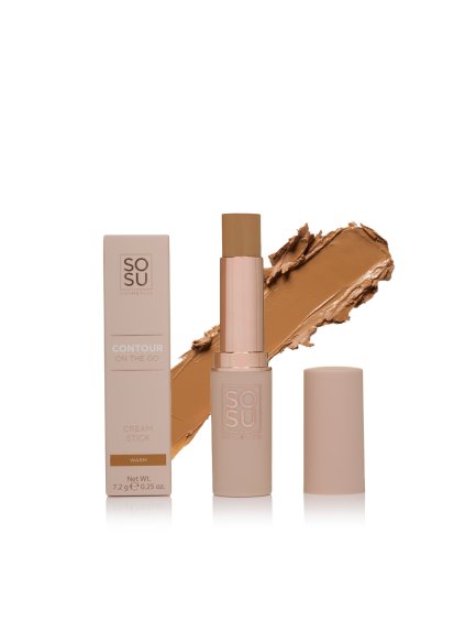 SOSU Cosmetics Contour On The Go Cream Stick Warm, konturovací tyčinka - Beauty Manifesto