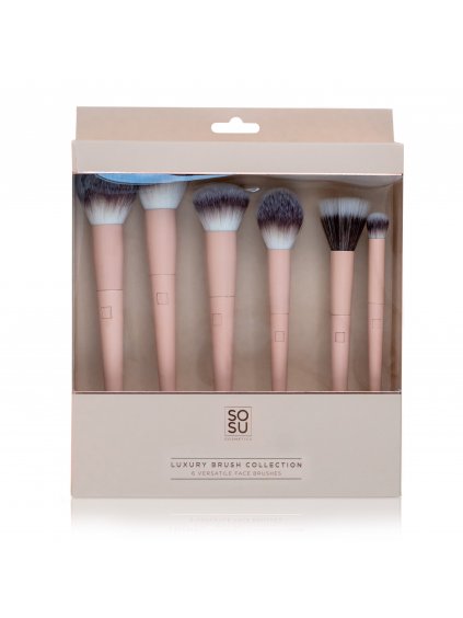 Sada štětců na obličej LUXURY BRUSHES - Beauty Manifesto