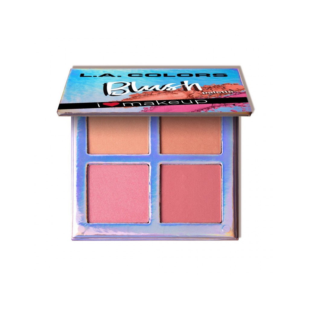 L.A. Colors Paletka tvářenek Beauty Booklet 4 g