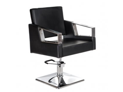 Kadeřnické křeslo ARTURO BR-3936A - černé