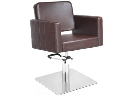 Kadeřnické křeslo GABBIANO ANKARA hnědé