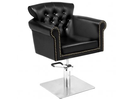 Kadeřnické křeslo GABBIANO BERLIN černé