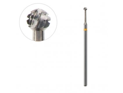 Frézka na pedikúru ocelová kulička 2,1/2,1mm ACURATA