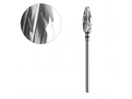 Frézka na pedikúru ocelový ovál 6,0/14,0mm ACURATA