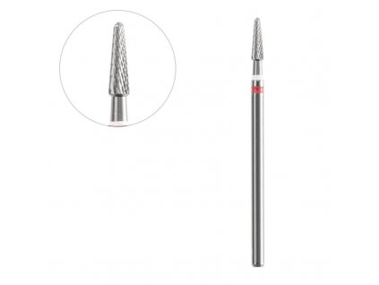 Frézka na pedikúru ocelový kužel 2,3/8,0mm ACURATA