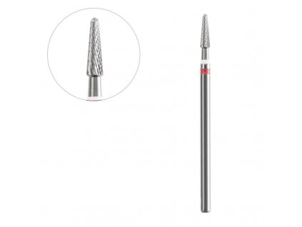 Frézka na pedikúru ocelová špička 2,3/8,0mm ACURATA