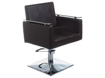 Kadeřnické křeslo MILO BH-6333 hnědé