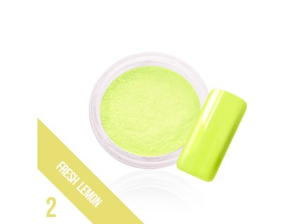 Pyl na nehty Glow - 2. Fresh Lemon