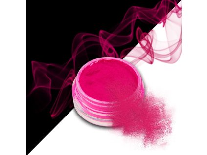 Nehtový prach SMOKE NAILS - kouřový efekt 10 NEON RASPBERRY