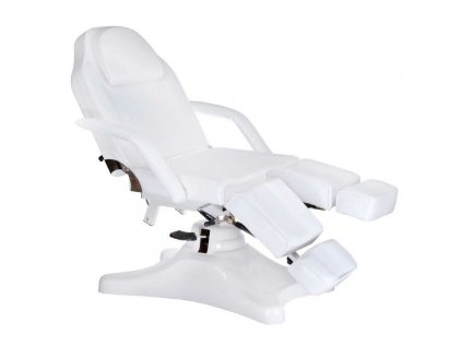 Hydraulické kosmetické lehátko, křeslo BD-8243 - bílé