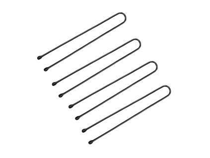 Vlásenky Vlásenky E-63 - 150 ks 4,9 cm - černá