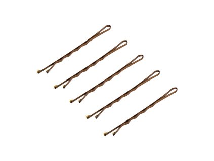 Vlasové spony E-57- 5,6cm 120 ks - zlatá