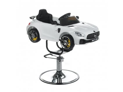 Dětské kadeřnické křeslo Mercedes - bílé