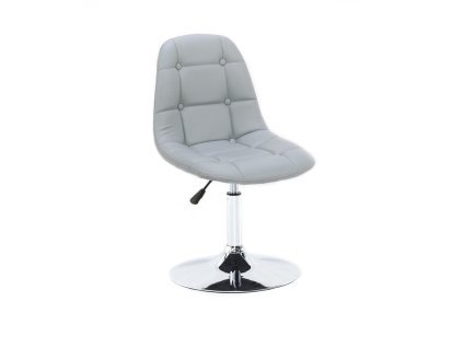 Židle SAMSON na stříbrném talíři - šedá