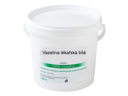 Lékařská vazelína bílá 1000 ml