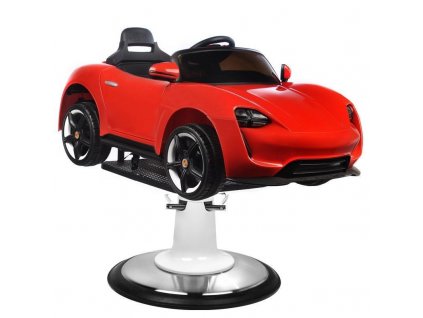 Dětský kadeřnický automobil PORSCHE B041C červený