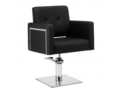 GABBIANO Kadeřnické křeslo Bergamo - černé