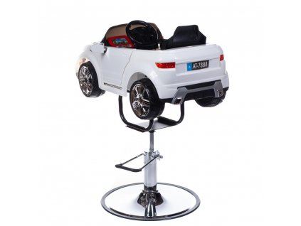 Dětské kadeřnické křeslo Range Rover - bílé