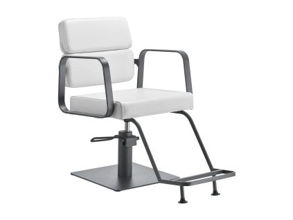 Gabbiano Kadeřnické křeslo Porto - šedobílé