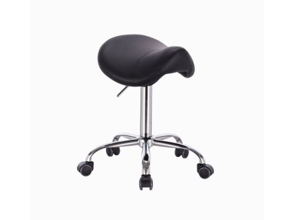 Taburet BULL - černý