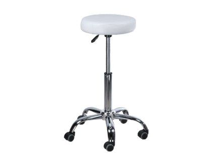 Taburet PING - bílý