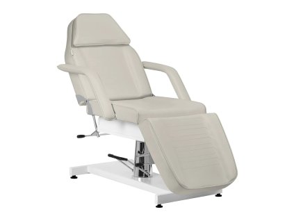 Hydraulické kosmetické křeslo Sillon v2 210 - bílá káva