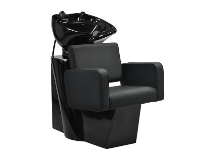 Kadeřnický mycí box Bilbao - černý