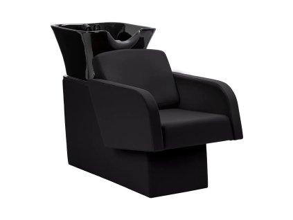 Kadeřnický mycí box Elda - černý