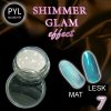 Jemný pyl na zdobení nehtů - Shimmer Glam Efekt 07